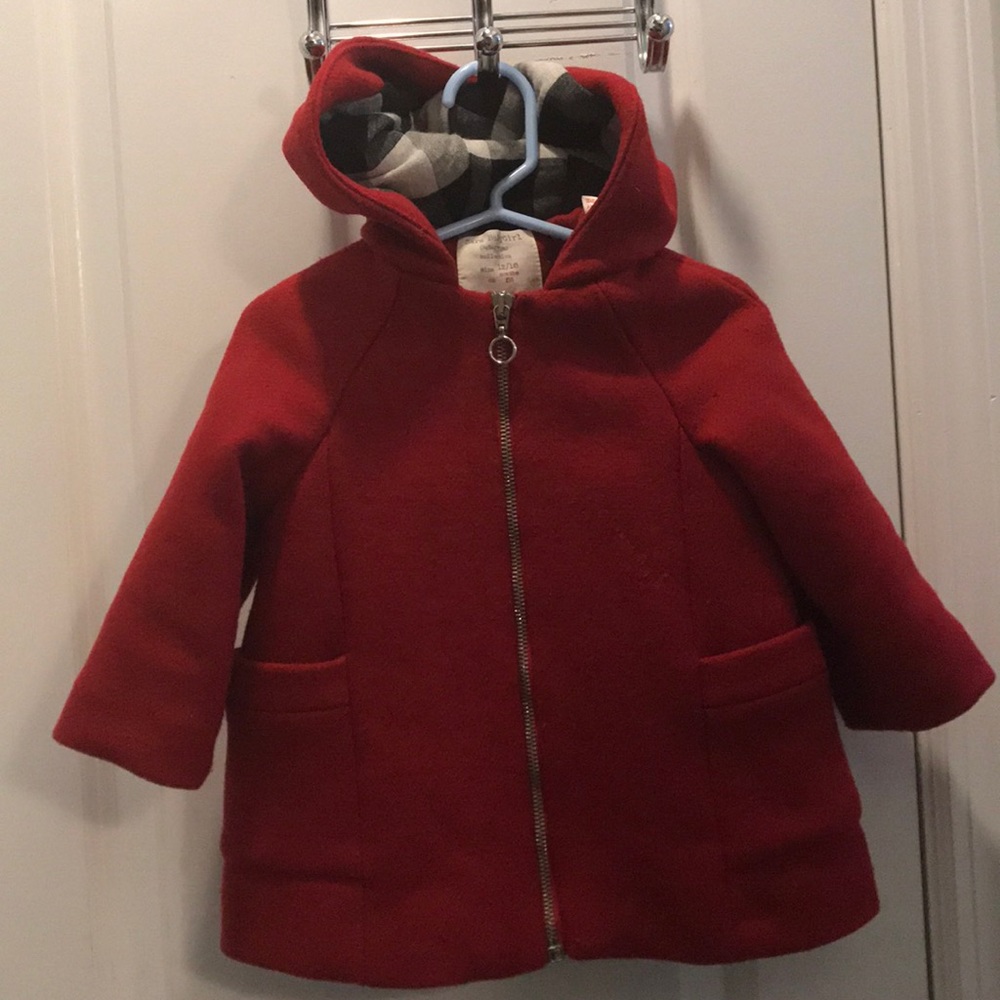 Red Zara Coat - Picture 2 of 4